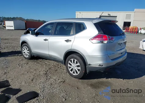 2016 Nissan Rogue S из США, поврежденный, VIN KNMAT2MT2GP603481